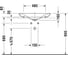 Накладная раковина Duravit PURAVIDA 0369700000 00000004079 3