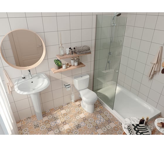 Умывальник Santek БРИЗ 60 см 1.WH11.0.466, 00000040412 1WH110466