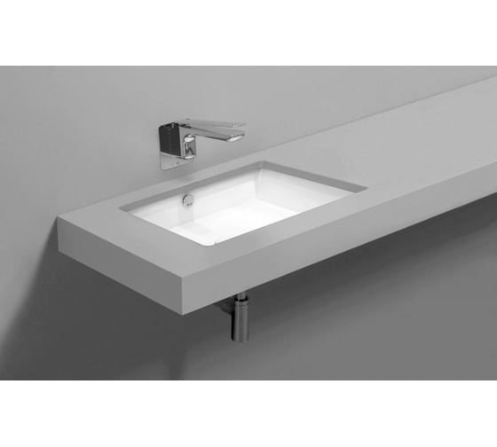 Раковина под столешницу Simas Lavabi d'arredo 56x36 см, цвет белый 00083707