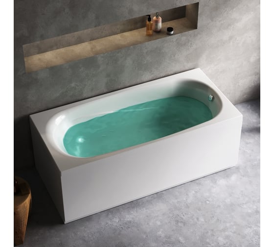 Акриловая ванна Damixa Willow 170x70 см WILL-170-070W-A