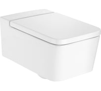 Подвесной унитаз Roca Inspira Square rimless 346537000 00000050656