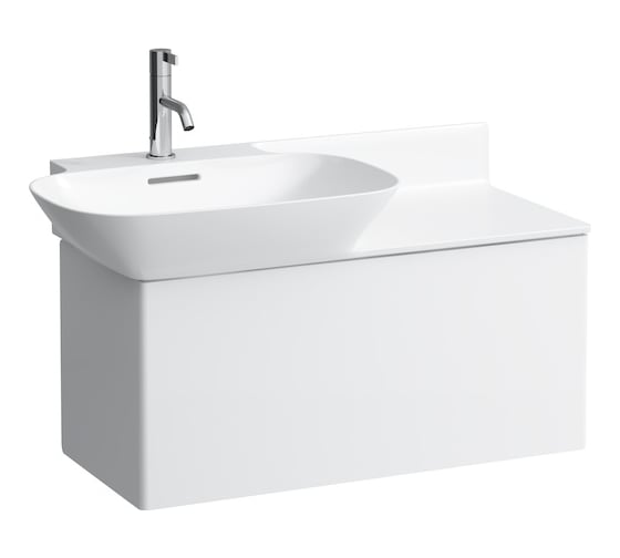 Раковина Laufen полочка справа 90х45х14.5 см 8.1330.2.000.104.1, 00000022429