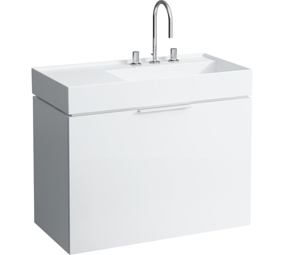 Раковина Laufen Kartell by с полочкой слева 8.1033.9.000.112.1, 00000015247