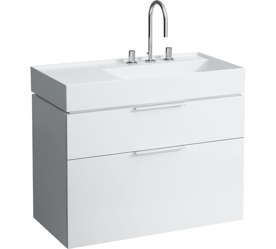 Раковина Laufen Kartell by с полочкой слева 8.1033.9.000.112.1, 00000015247