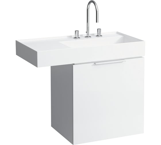 Раковина Laufen Kartell by с полочкой слева 8.1033.9.000.112.1, 00000015247