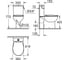 Напольный унитаз GROHE Bau Ceramic в сборе 39496000 2