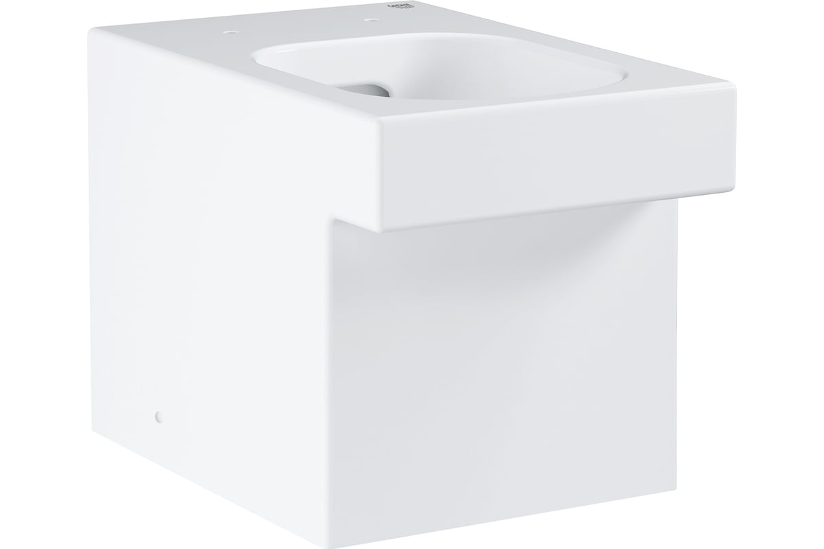 Приставной напольный унитаз GROHE Cube Ceramic безободковый 3948500H ...