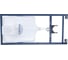 Инсталляция для подвесного унитаза GROHE Rapid SL 3 в 1 в сборе 38721001 11