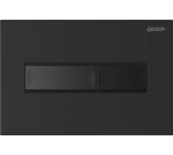 Комплект Bauedge 6 в 1: инсталляция Loranto с прямоугольной черной матовой клавишей, унитаз безободковый Bau Mif PRO сиденье быстросъемное микролифт, крепления 4501-7323-NT0002-PRO