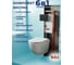 Комплект Bauedge BAU 6 в 1: инсталляция BAU PRO, унитаз подвесной безободковый Bau Dream PRO-2, сиденье быстросъемное микролифт, клавиша BAU Hotel, черный матовый Q111300-NL0002-PRO-Q00008 2