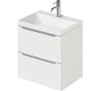 Тумба с раковиной ИТАНА подвесная city 60 600x447x645 белый глянец 4657792959601