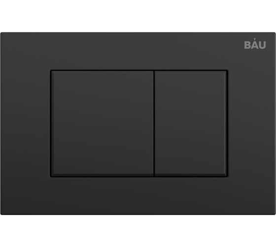Комплект Bauedge BAU 6 в 1: инсталляция BAU PRO, унитаз подвесной безободковый Bau Hotel PRO, сиденье быстросъемное микролифт, клавиша BAU Stil, черный матовый Q111300-NM0003-PRO-Q00003