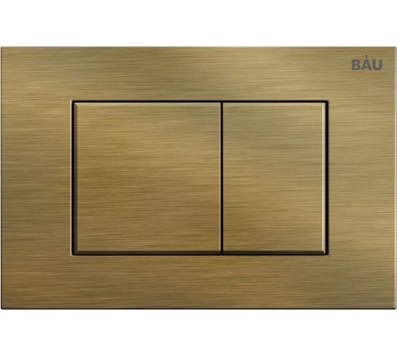 Комплект Bauedge BAU 6 в 1: инсталляция BAU PRO, унитаз подвесной безободковый Bau Hotel PRO, сиденье быстросъемное микролифт, клавиша BAU Stil, бронза Q111300-NM0003-PRO-Q00012