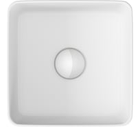 Раковина накладная квадратная Bauedge BAU Hotel mini 30x30, белая BH1003