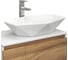 Накладная раковина на столешницу Bauedge BAU Crystal 64x40, белая NRC0011 2