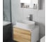 Овальная накладная раковина Bauedge BAU Nimb 56x36, белая SN1004 4