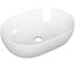 Накладная овальная раковина Bauedge BAU Nimb 48x34, белая SN1007 1