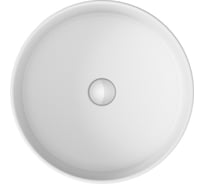 Накладная круглая раковина Bauedge BAU Dream D41, белая BL1002