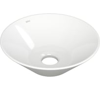 Накладная круглая раковина чаша Bauedge BAU Dream D43, белая SL1003
