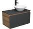Накладная круглая раковина чаша Bauedge BAU Dream D43, белая SL1003 6