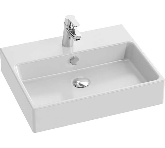 Керамическая раковина Jacob Delafon Sully 50x40 белая (305052) EVT112-00 00305052 1