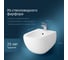 Подвесное биде AM.PM Sensation C303411WH 2