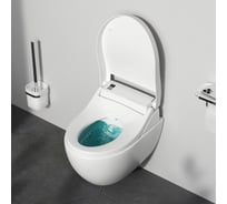 Подвесной унитаз с электронной крышкой-биде AM.PM Awe Clean Care C111739SC