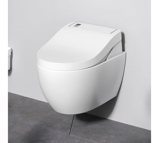 Подвесной унитаз с электронной крышкой-биде AM.PM Awe Clean Care C111739SC