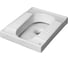 Чаша Генуа MORVARID Delta Flat Asian Squat Pans 57 1125457 2