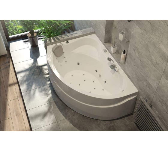 Ванна CATANIA 1Marka асимметричная белая левая 150x105 L 01кт1510л