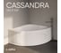 Акриловая ванна 1Marka CASSANDRA 140x140 мм угловая белая 01кас1414 3