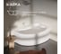 Ванна 1Marka КАТАНИЯ/CATANIA 1500х1050 R ПР 01кт1510п 4