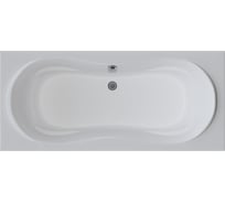 Акриловая ванна 1Marka DINAMIKA прямоугольная белая 170x80 мм 01ди1780