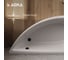 Ванна акриловая 1Marka ПИККОЛО/PICCOLO 1500х750 L ПР 01пк1770л 6