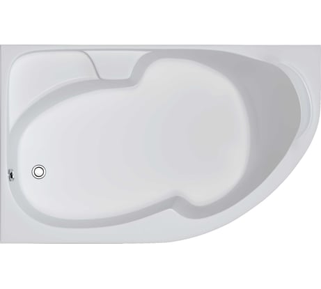 Акриловая ванна 1Marka DIANA 160x100 мм, асимметричная левая белая 01ди1610л