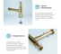 Раковина-столешница с чашей слева Wellsee La.lune в наборе 11 в 1: раковина, столешница 100 см, кронштейны, смеситель, сифон, вентили, аксессуары, зеркало (цвет набора золото) 202003645 5