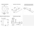Раковина-столешница Wellsee La.lune в наборе 5 в 1: каменная раковина со столешницей 80 см в матовом белом цвете, кронштейны для подвесного монтажа, смеситель и сифон (розовое золото) 202002476 10