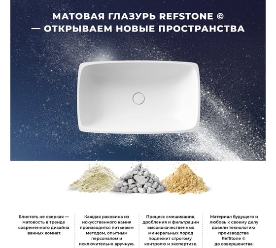 Раковина-столешница для ванной Wellsee La.chance в наборе 3 в 1: раковина из камня с подвесной столешницей 120 см в матовом белом цвете, с кронштейнами для подвесного монтажа 202001832