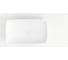 Раковина-столешница с чашей слева Wellsee La.chance в наборе 11 в 1: раковина, столешница 110 см, кронштейны, смеситель, сифон, аксессуары, зеркало (цвет набора матовый белый) 202005204 2