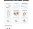 Раковина-столешница Wellsee La.lune в наборе 11 в 1: каменная раковина со столешницей 80 см, кронштейны, смеситель, сифон, аксессуары, зеркало (цвет набора розовое золото) 202005248 9