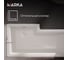 Ванна ЛИНЕА/LINEA Marka One 1650х850 R ПР 01лин16585п 4