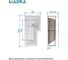Ванна ЛИНЕА/LINEA Marka One 1650х850 R ПР 01лин16585п 8