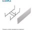 Акриловая ванна Marka One MODERN 150x75 прямоугольная белая 01мод1575 10