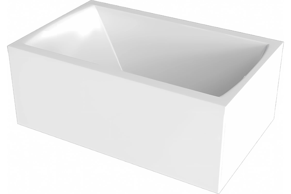 Акриловая ванна Marka One MODERN 130x70 прямоугольная белая 01мод1370 ...