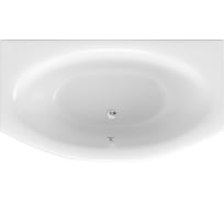 Акриловая ванна Marka One NEGA 170x95 прямоугольная белая 01нег1795