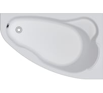 Акриловая ванна Marka One Lil 140x90 асимметричная правая белая 01лил1490п