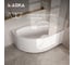 Ванна АУРА/AURA 1500х1050 R ПР Marka One 01ау1510п 3
