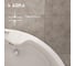 Ванна АУРА/AURA 1500х1050 R ПР Marka One 01ау1510п 5