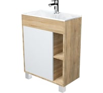 Тумба с раковиной 1Marka Lido 60Н 1 дверца , дуб сокраменто У83299