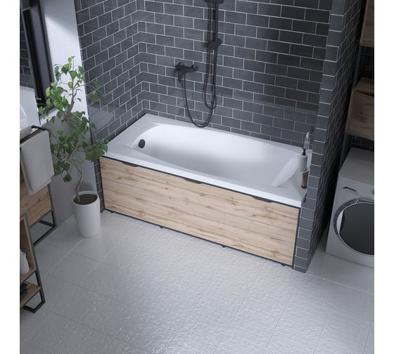 Акриловая ванна Marka One PRAGMATIKA 193-170x80 прямоугольная белая 01пр19380